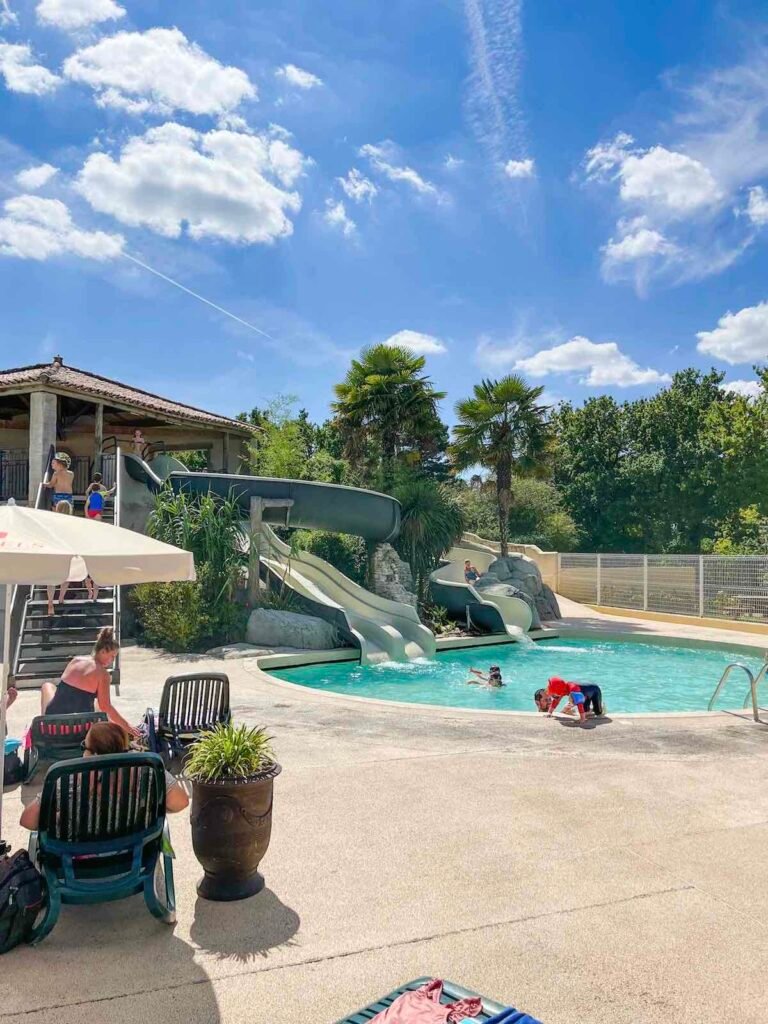 Castel Camping La Garangeoire water slides